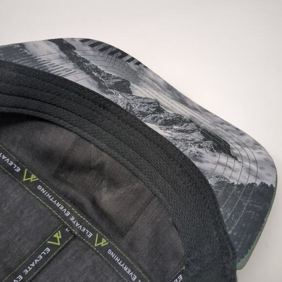 The Heartbeat Brand U.S. Flag Snapback Cap Green One Size Camo Embroidered - Picture 8 of 9